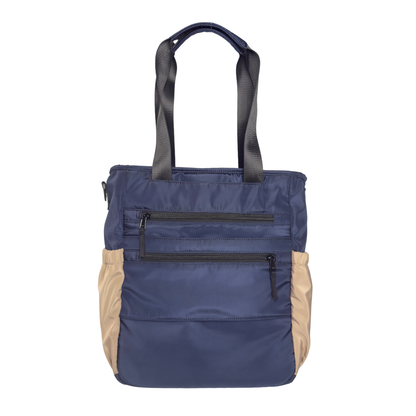 Navy/Taupe